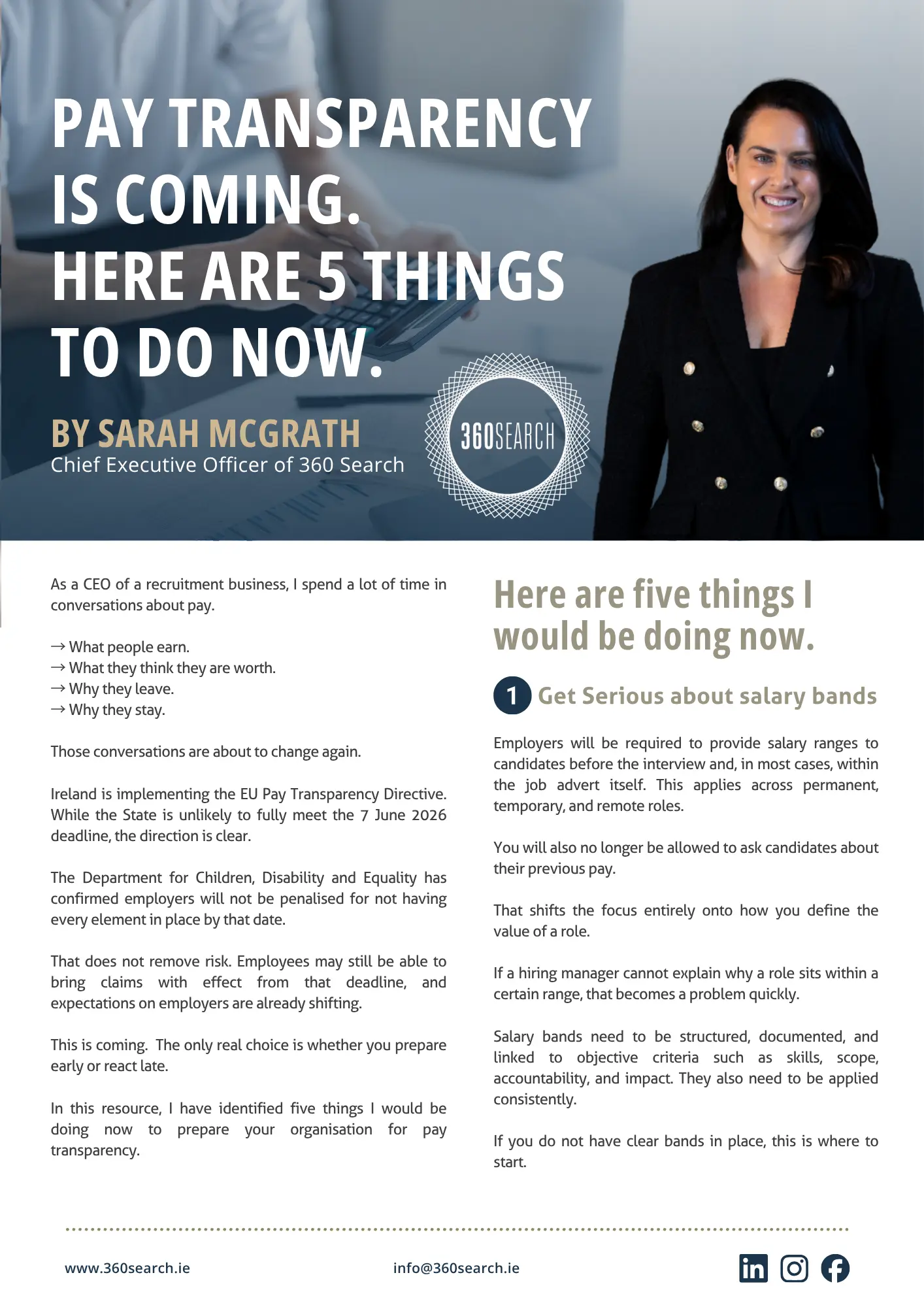 Pay Transparency Is Coming Here Are 5 Things To Do Now