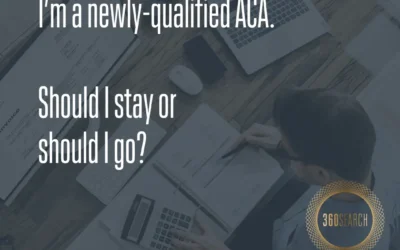 I’m a newly-qualified ACA. Should I stay or should I go?