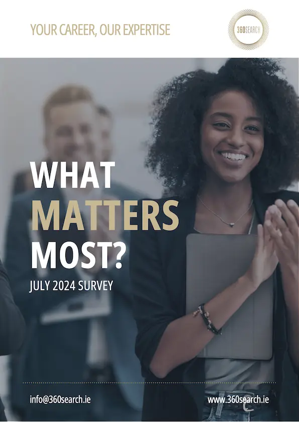 What Matters Most 2024 Candidate Survey Cover - 360 Search